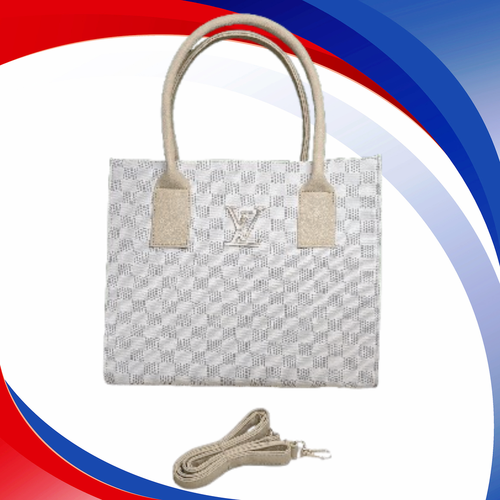 LV Inspired Elegant Tote Bag
